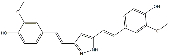 Curcumin, derivative of Structure