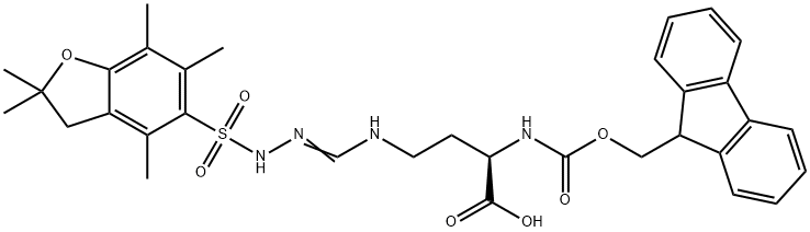 FMoc-D-norArg(Pbf)-OH] 구조식 이미지