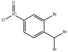 Benzene, 2-bromo-1-(dibromomethyl)-4-nitro- 구조식 이미지