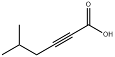 2-Hexynoic acid, 5-methyl- 구조식 이미지