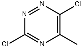 3,6-Dichloro-5-methyl-1,2,4-triazine Structure