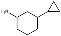Cyclohexanamine, 3-cyclopropyl- Structure