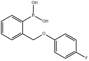 [2-(4-fluorophenoxymethyl)phenyl]boronic acid 구조식 이미지