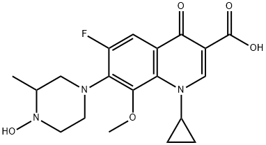 Gatifloxacin Impurity 1 Structure