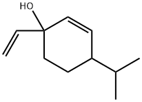 2-Cyclohexen-1-ol,1-ethenyl-4-(1-methylethyl)-(9CI) Structure