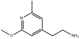 4-Pyridineethanamine, 2-methoxy-6-methyl- 구조식 이미지