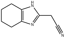 1H-Benzimidazole-2-acetonitrile, 4,5,6,7-tetrahydro- 구조식 이미지