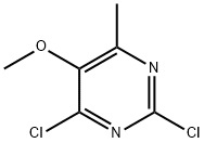 Pyrimidine, 2,4-dichloro-5-methoxy-6-methyl- 구조식 이미지