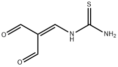 Thiourea, N-(2-formyl-3-oxo-1-propen-1-yl)- 구조식 이미지