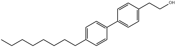 [1,1'-Biphenyl]-4-ethanol, 4'-octyl- Structure