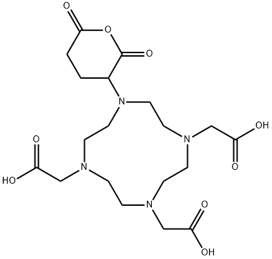 DOTAGA-Anhydride 구조식 이미지