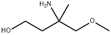 1-Butanol, 3-amino-4-methoxy-3-methyl- 구조식 이미지