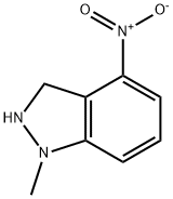 1H-Indazole, 2,3-dihydro-1-methyl-4-nitro- Structure