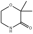 2,2-dimethylmorpholin-3-one Structure