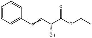 3-Butenoic acid, 2-hydroxy-4-phenyl-, ethyl ester, (R)- (9CI) Structure