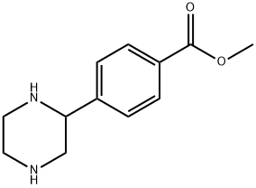 methyl 4-(piperazin-2-yl)benzoate(WXC07407) Structure