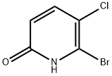 2(1H)-Pyridinone, 6-bromo-5-chloro- Structure