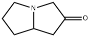 1H-Pyrrolizin-2(3H)-one, tetrahydro- Structure