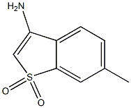 3-amino-6-methyl-1lambda6-benzothiophene-1,1-dione Structure