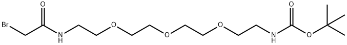 1421933-39-2 Bromoacetamido-PEG3 -Boc-amine