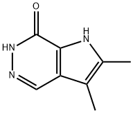 7H-Pyrrolo[2,3-d]pyridazin-7-one,1,6-dihydro-2,3-dimethyl-(9CI) Structure