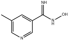 3-Pyridinecarboximidamide, N-hydroxy-5-methyl- Structure