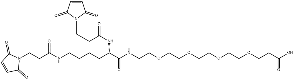 1426164-52-4 Bis-Mal-Lysine-PEG4-acid