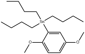 Stannane, tributyl(2,5-dimethoxyphenyl)- 구조식 이미지