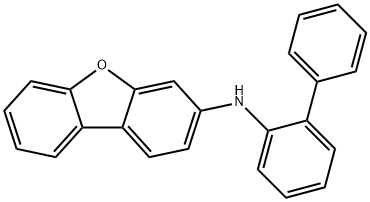 3-Dibenzofuranamine, N-[1,1'-biphenyl]-2-yl- Structure