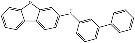 3-Dibenzofuranamine, N-[1,1'-biphenyl]-3-yl- Structure