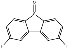 Dibenzothiophene, 2,8-difluoro-, 5-oxide Structure