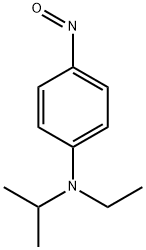 Benzenamine, N-ethyl-N-(1-methylethyl)-4-nitroso- Structure