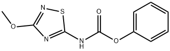 Phenyl{[3-2-Methoxy-1,2,4-thiadiazol-5-yl}carbaMate Structure