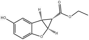 (1S,1aS,6bR)-ethyl 5-hydroxy-1a,6b-dihydro-1H-cyclopropa[b]benzofuran-1-carboxylate(WX145557) 구조식 이미지