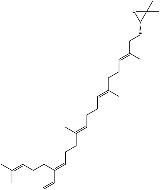 29-methylidene-2,3-oxidosqualene Structure