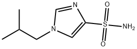 1-(2-methylpropyl)-1H-imidazole-4-sulfonamide Structure