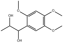 1,2-Propanediol, 1-(2,4,5-trimethoxyphenyl)- 구조식 이미지