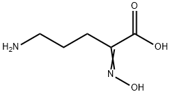 Pentanoic acid, 5-amino-2-(hydroxyimino)- 구조식 이미지