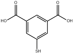 1,3-Benzenedicarboxylic acid, 5-mercapto- Structure