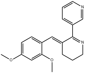 GTS-21 구조식 이미지