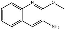 3-Quinolinamine, 2-methoxy- Structure