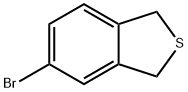 Benzo[c]thiophene, 5-bromo-1,3-dihydro- Structure