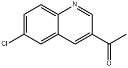 Ethanone, 1-(6-chloro-3-quinolinyl)- Structure