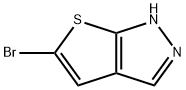 1H-Thieno[2,3-c]pyrazole, 5-bromo- Structure