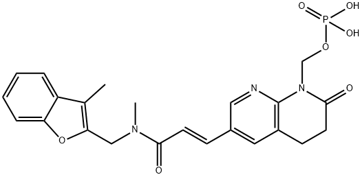 Afabicin 구조식 이미지