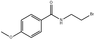 Benzamide, N-(2-bromoethyl)-4-methoxy- Structure