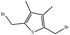 Thiophene, 2,5-bis(bromomethyl)-3,4-dimethyl- Structure