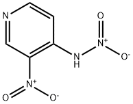 4-Pyridinamine, N,3-dinitro- 구조식 이미지