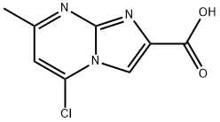 5-chloro-7-methylimidazo<1,2-a>pyrimidine-2-carboxylic acid 구조식 이미지