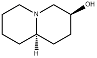 trans-3-Hydroxyquinolizidine Structure